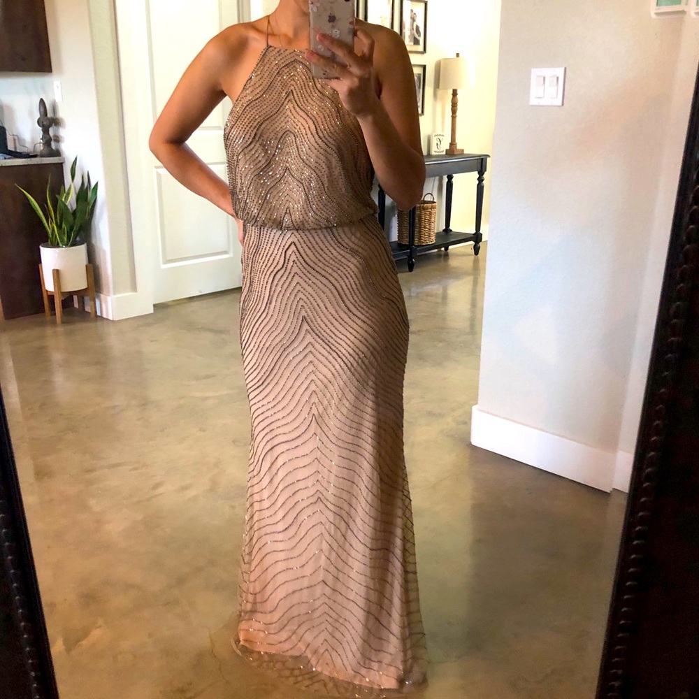 Adrianna Papell Formal Sequin Dress